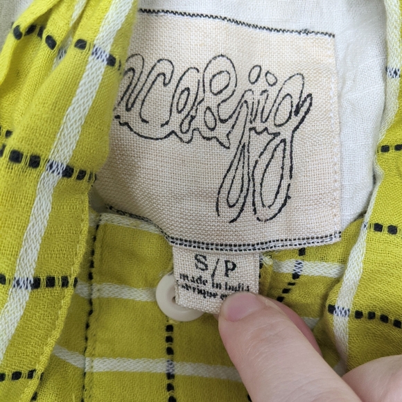 BNWT - Ace & Jig Arena Dress in chartreuse sz S - Picture 3 of 5